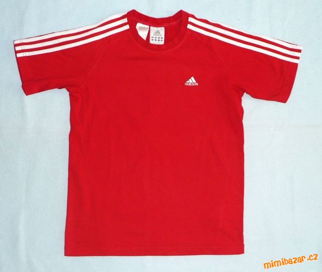 Červené tričko ADIDAS
