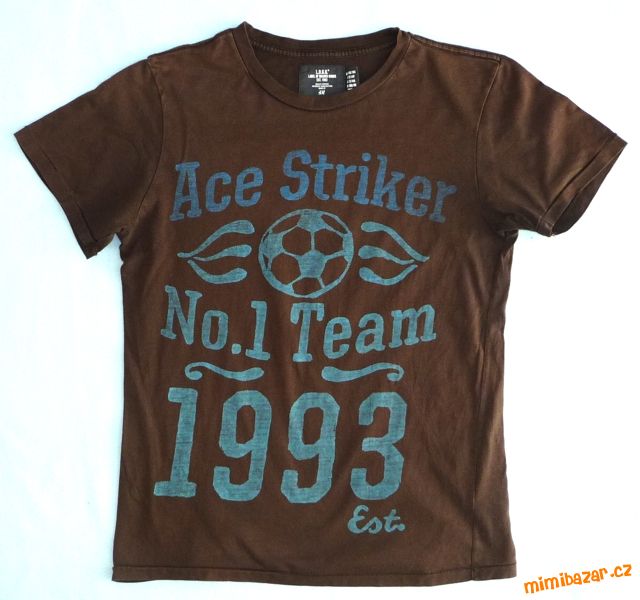 Hnědé chlapecké tričko