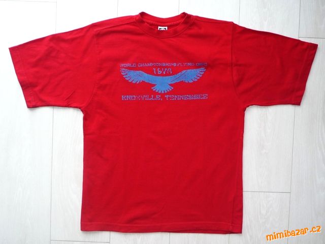 Červené chlapecké tričko