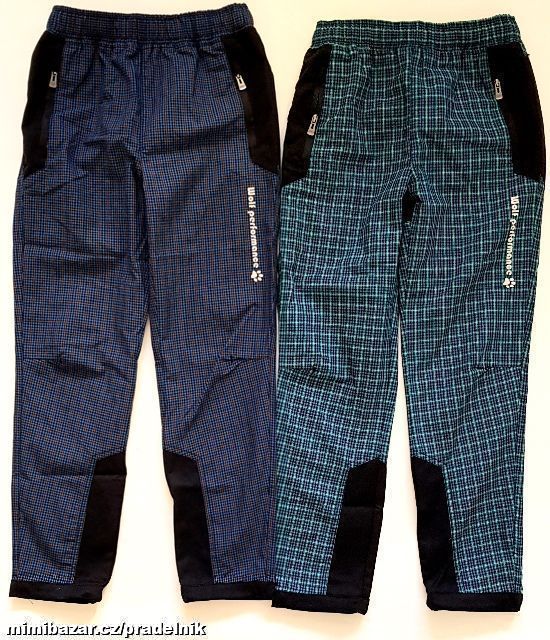 Outdoorové kalhoty Wolf ve vel.134 až 164