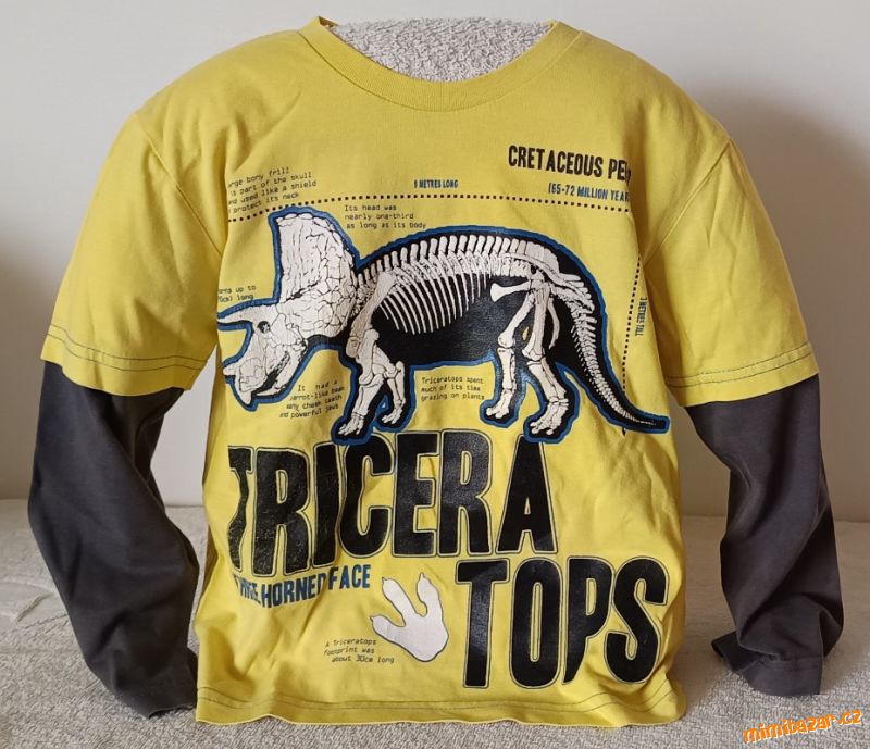 Triko s dinosaurem