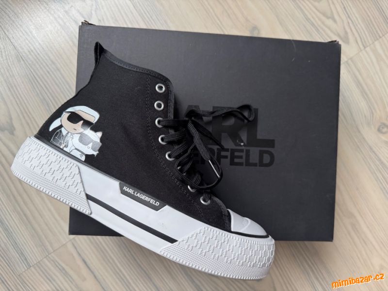 Tenisky plátěnky Karl Lagerfeld
