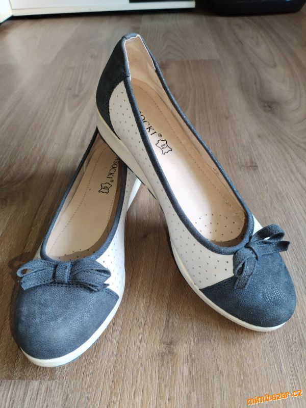 Lasocki kožené baleríny vel 39