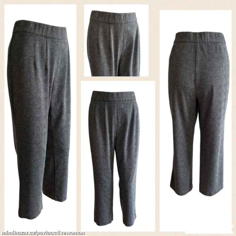 Č.4132 PRUŽNÉ ZN. 7/8 KALHOTY JAKO NOVÉ v.44