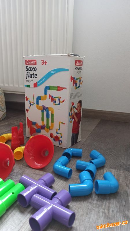 Saxoflute stavebnice zn.Quercetti