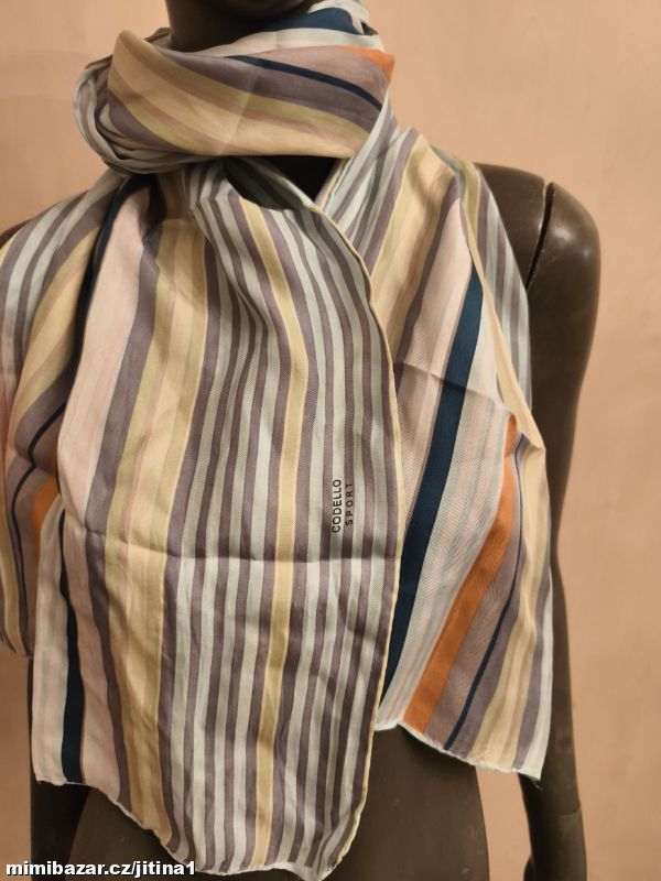 Hedvábná šála codello