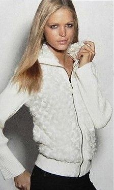 Huňatá bunda / mikina NEXT vel. 12