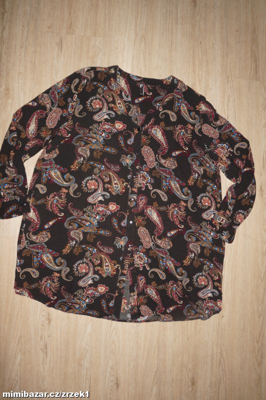 MAXI Blue dlouhá tunika vel.46/XXL