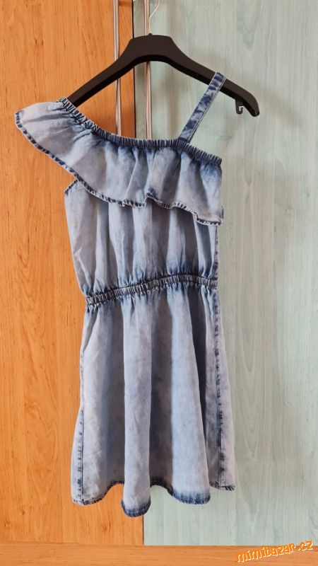 Letní šaty, zn. Pepco, vel. 158, 12/13 let, rifl.