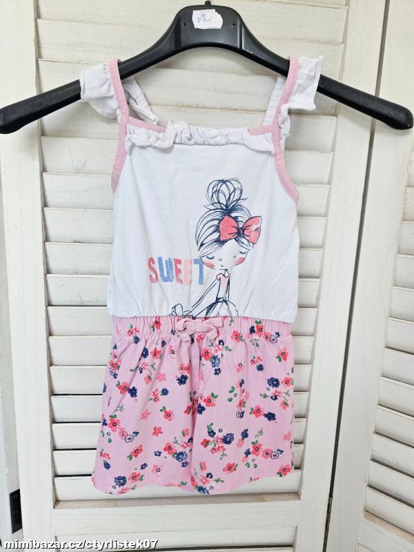 dívčí letní overal úplet 2 roky 70761