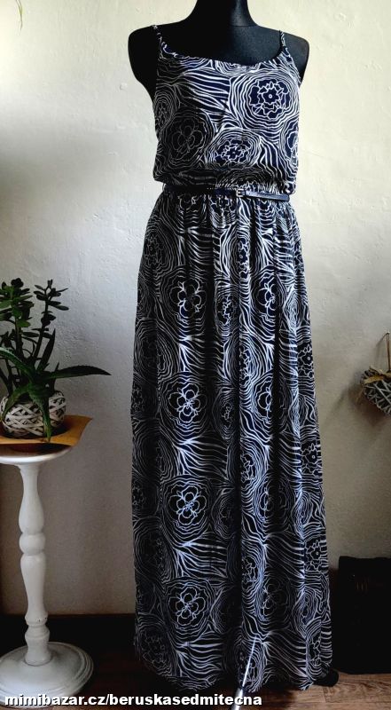 Š154 Letní dlouhé šaty*vel.36