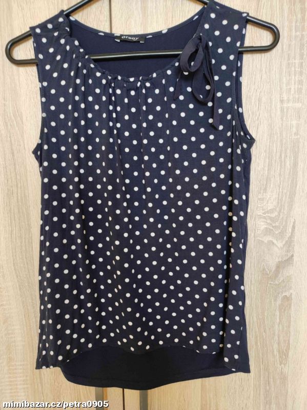 Dámský top bez rukávů Orsay vel. M