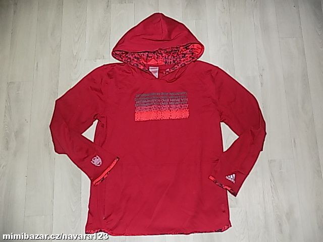Funkční mikina, mikča Adidas, 15-16 let