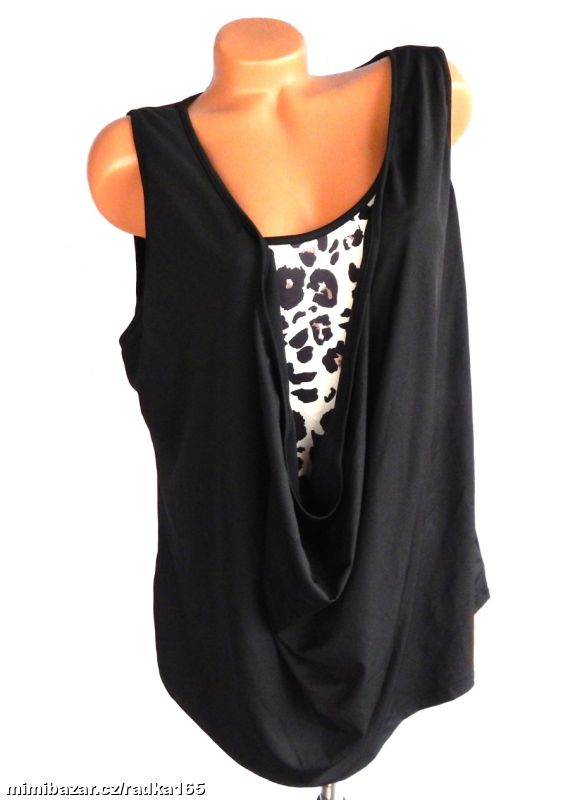 Top se spadlou vodou vel.4XL...outlet