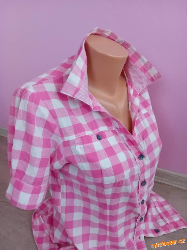 DÁMSKÁ BAVLNĚNÁ KOŠILE - vel.M/L /zn.Street