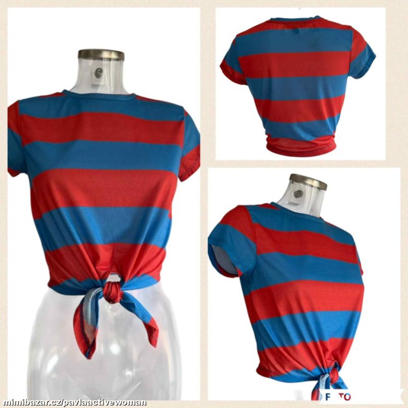 Č.2235 LEHKÝ SEXY CROP TOP v.36