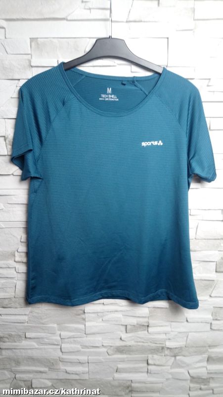 Zelené sport. tričko NKD, vel. M