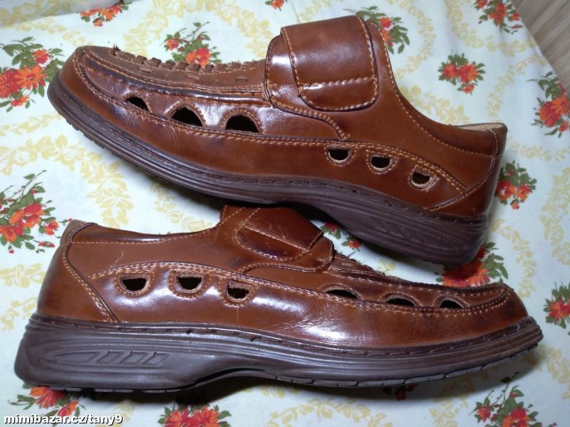 Kožené pánské boty vel. 39-40