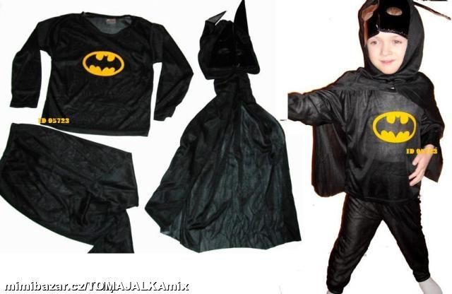 Kostým MASKA SPIDERMAN BATMAN UŽASŇÁK na karneval