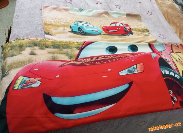 povlečení s auty