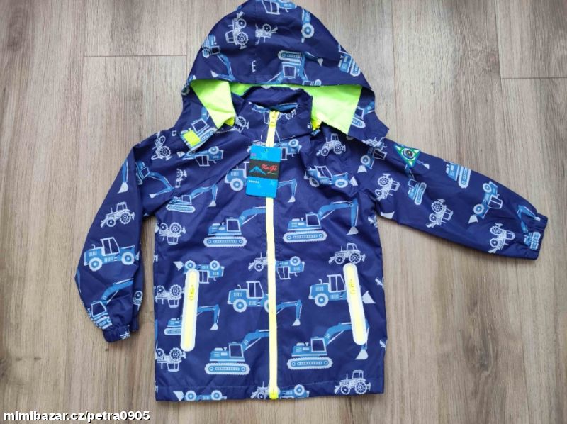 Jarní šusťáková bunda Kugo vel. 122