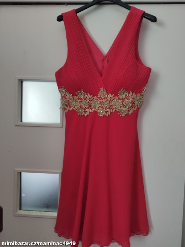 Prodám luxusní dámské společenské šaty Tina v.40