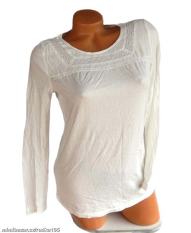 Kombinované triko halenka vel.S