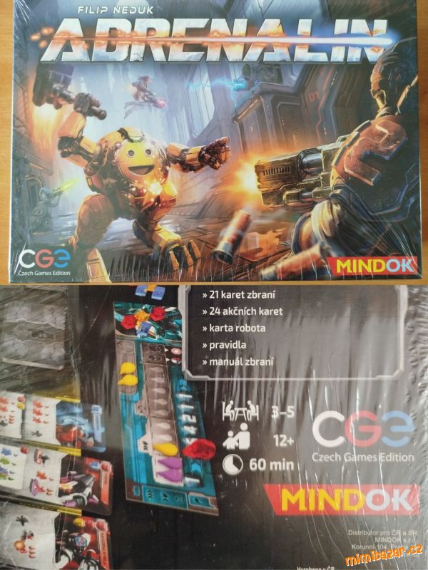 Desková hra - Adrenalin