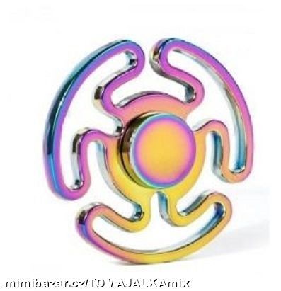 SPINNER Duhový kovový atistresová v plechovém box