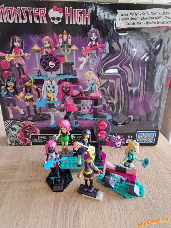 MOnster high figurky stavebice