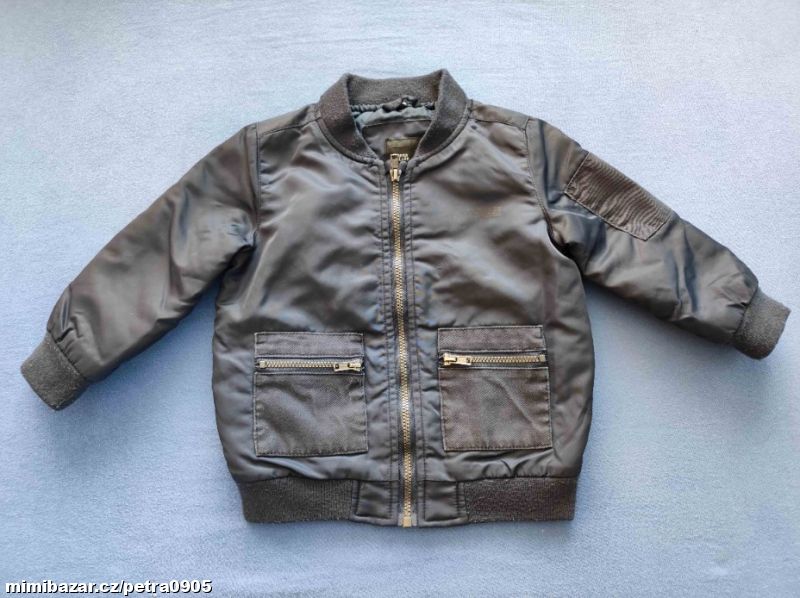 Jarní/podzimní šusťáková bunda vel. 80