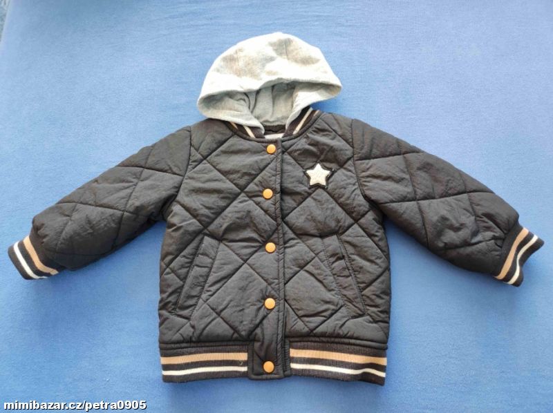 Jarní/podzimní prošívaná bunda F&F vel. 80