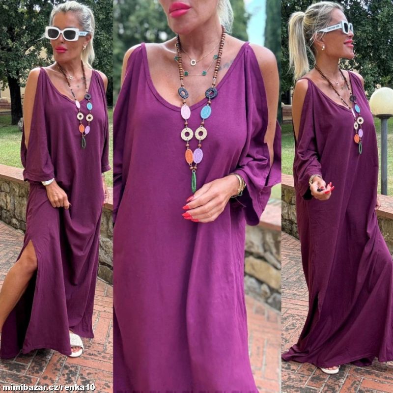 Dámské oversize šaty BIANCHI - skladem