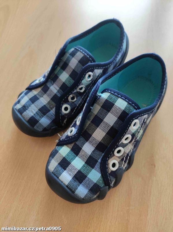 Dětské bačkory Befado vel. 25 (stélka 16 cm)