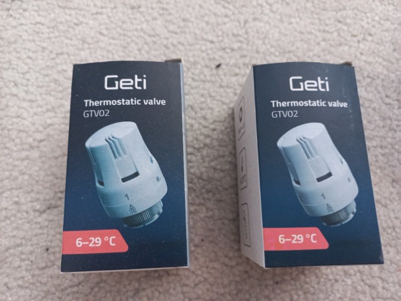 2x hlavice k topení N.O.V.É