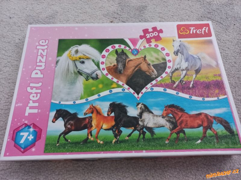 Puzzle Koně 200ks