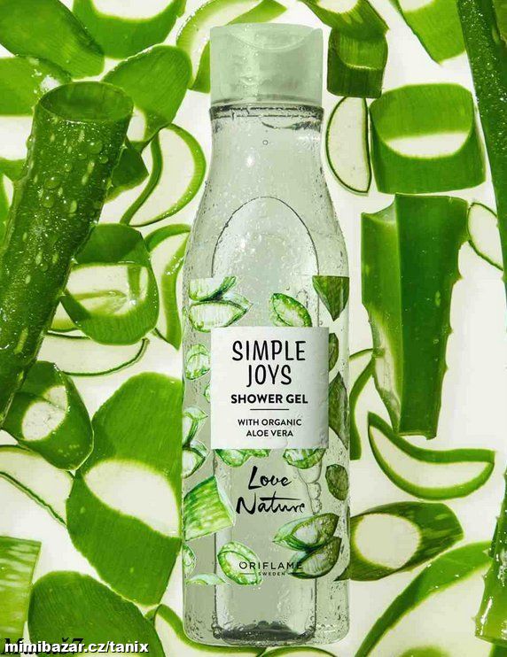 SPRCHOVÝ GEL s bio aloe vera Simple Joys