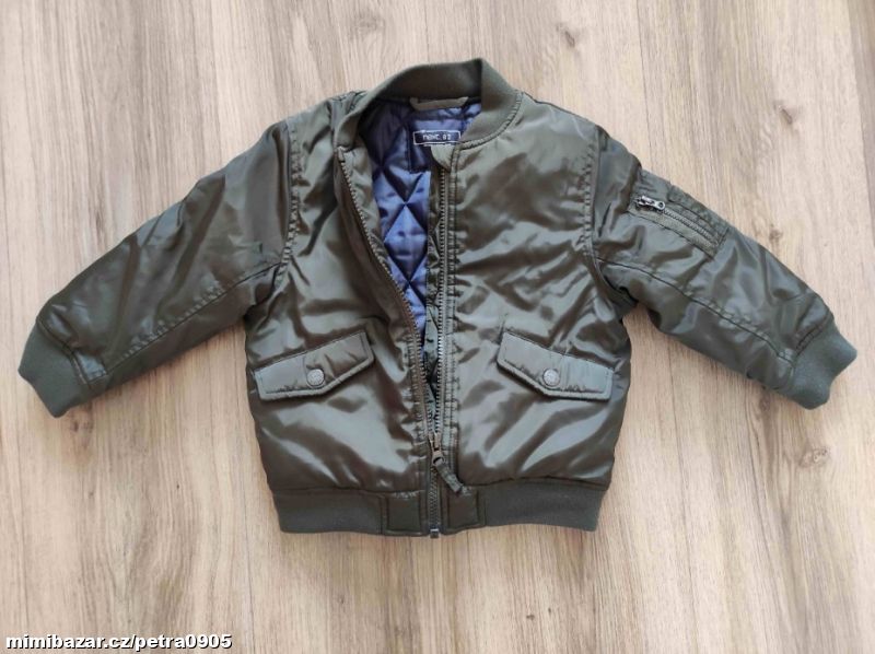 Jarní/podzimní zateplená šusťáková bunda Next 92