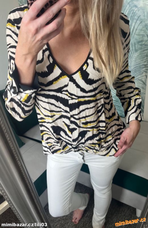 VZOROVANÁ HALENKA/TRIKO ZARA