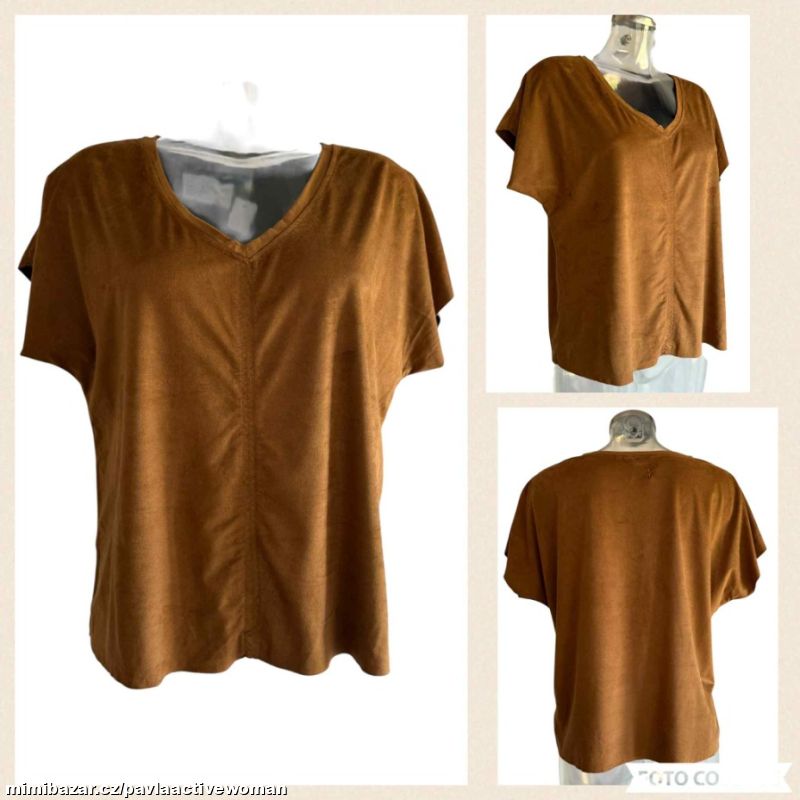Č.8183 TRENDY ZN. TOP HALENKA NOVÉ v.42/44