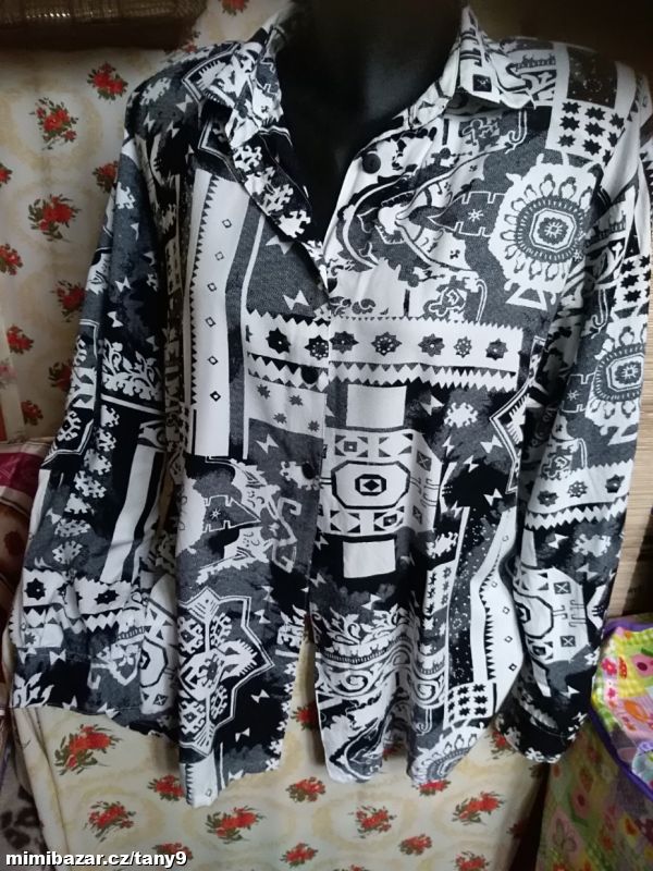 Retro košile-halenky