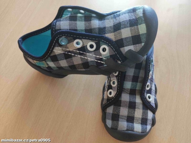 Dětské bačkory Befado vel. 26 (stélka 16, 5 cm)