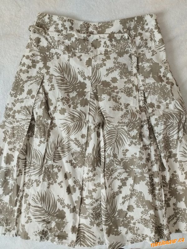 Letní sukně s podšívkou