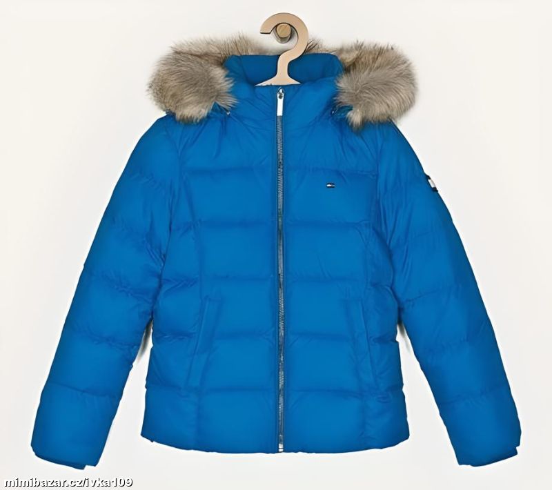 Tommy Hilfiger zimní péřová bunda vel.152