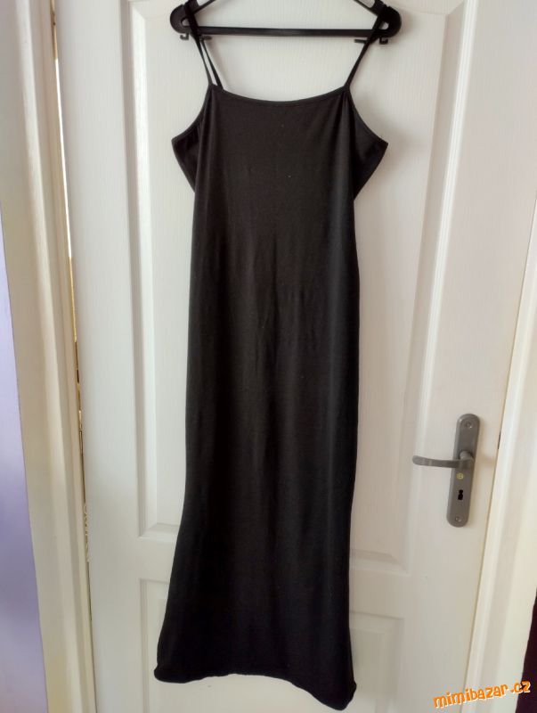 Černé letní pružné šaty vel.S