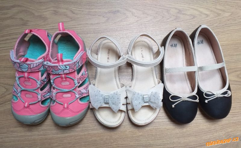 3x dívčí boty