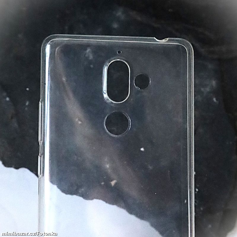 Čiré pouzdro na Nokia 8 hybrid Crystal Case