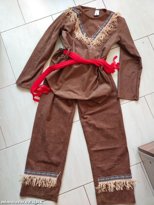 Karnevalový kostým INDIÁN