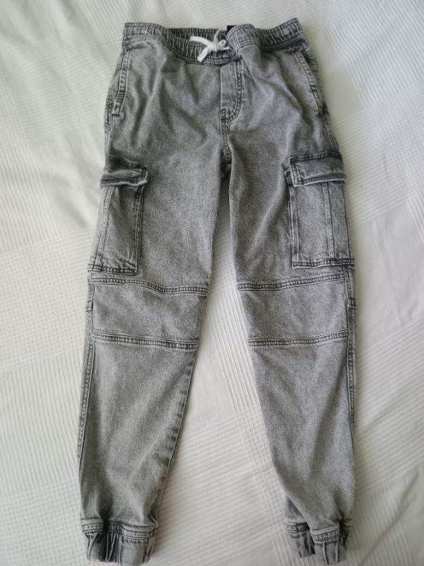 Šedé kapsáče džíny, kalhoty H&M