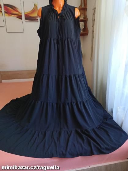 PŘEKRÁSNÉÉÉ LUXUSNÍ DLOUHÉ NOVÉ ŠATY 46-48